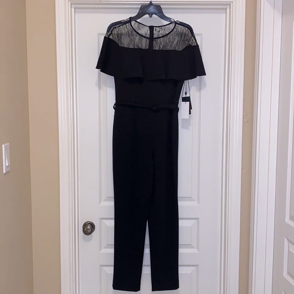 Black Lace Jumpsuit